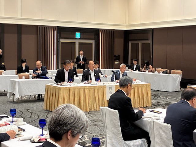 中国五県議会正副議長会議