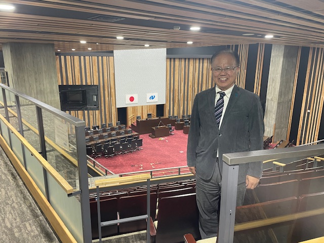 長崎県議会本会議場
