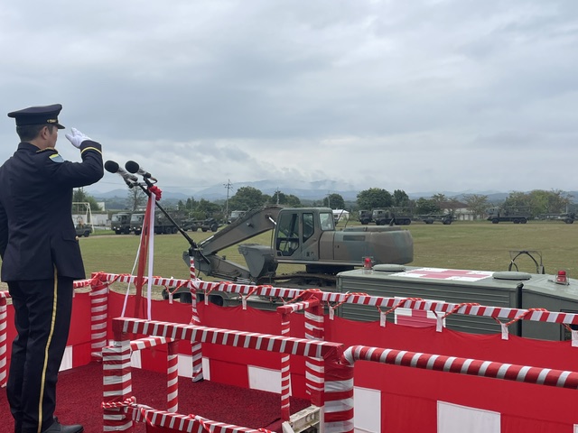 陸上自衛隊 日本原駐屯地61周年記念式典 | ニコニコまさたかⅡ 活動